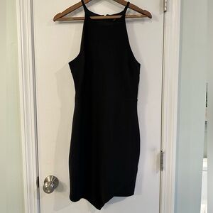 Express micro-rib body-con minidress 
Size 10 but fits like small/medium